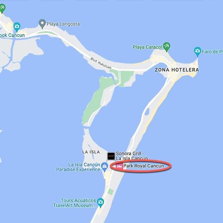 Xcanan Loft On Park Royal, The Best Area In Cancun Right On The Beach Ngoại thất bức ảnh