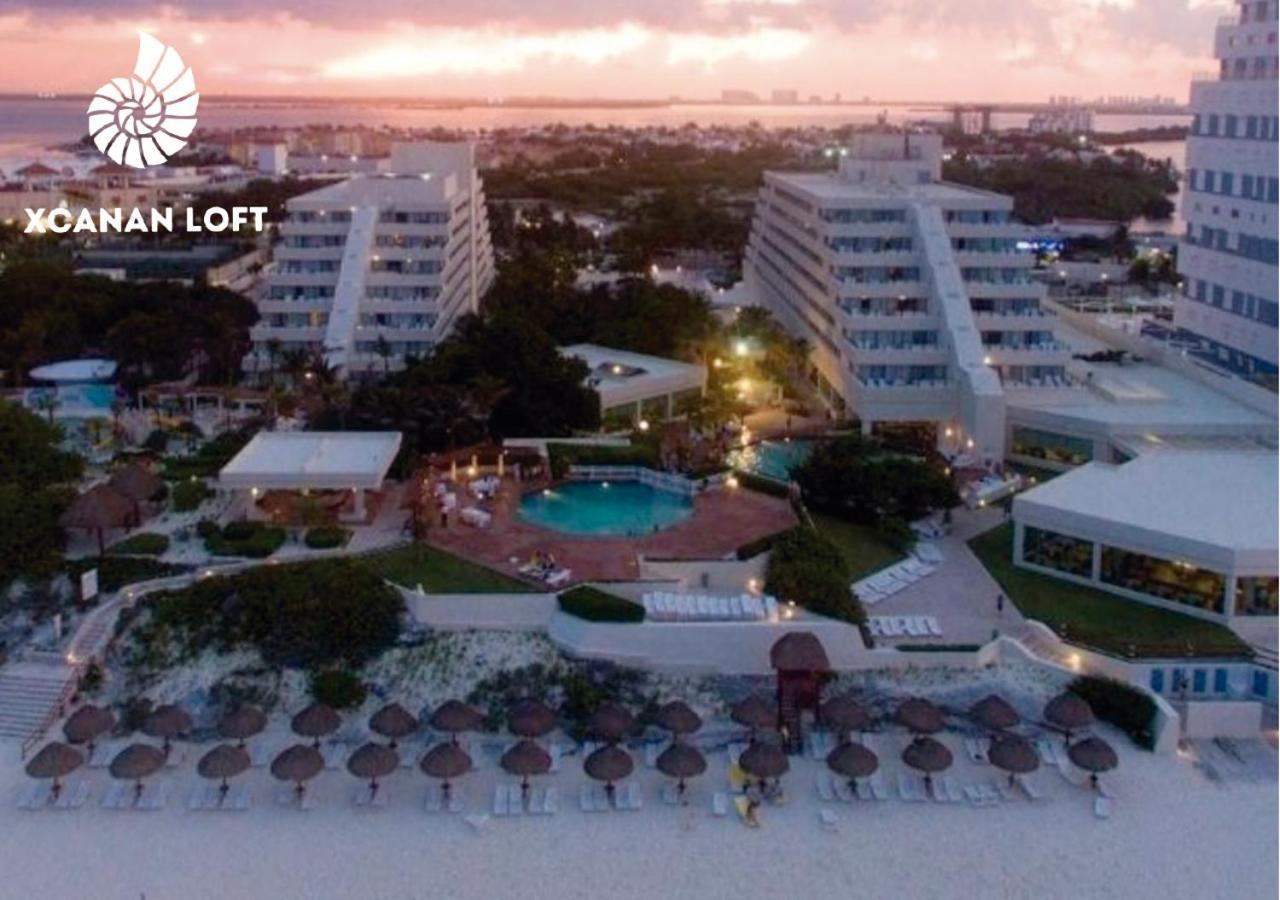 Xcanan Loft On Park Royal, The Best Area In Cancun Right On The Beach Ngoại thất bức ảnh