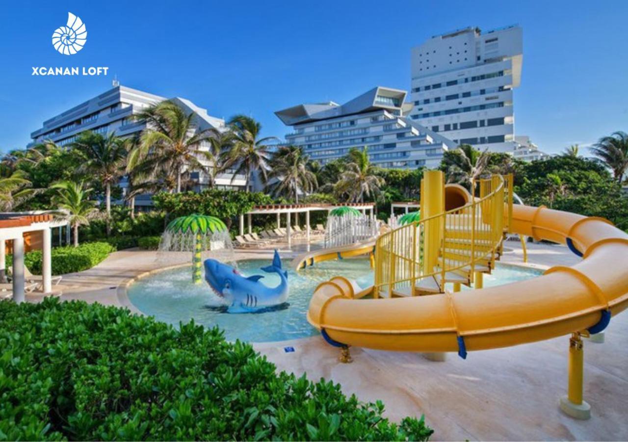 Xcanan Loft On Park Royal, The Best Area In Cancun Right On The Beach Ngoại thất bức ảnh