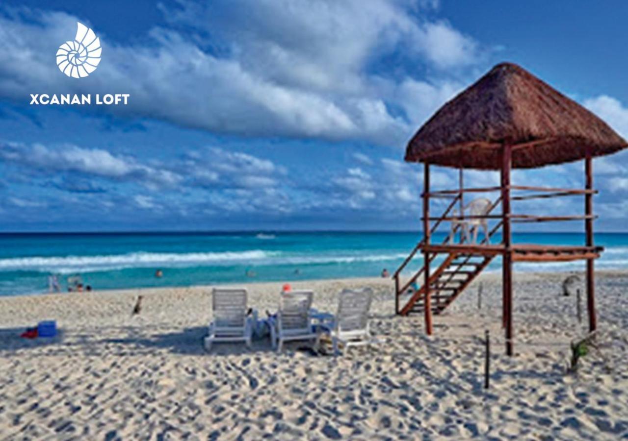 Xcanan Loft On Park Royal, The Best Area In Cancun Right On The Beach Ngoại thất bức ảnh