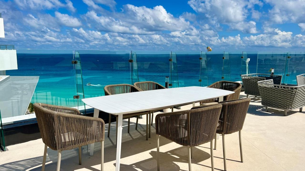 Xcanan Loft On Park Royal, The Best Area In Cancun Right On The Beach Ngoại thất bức ảnh